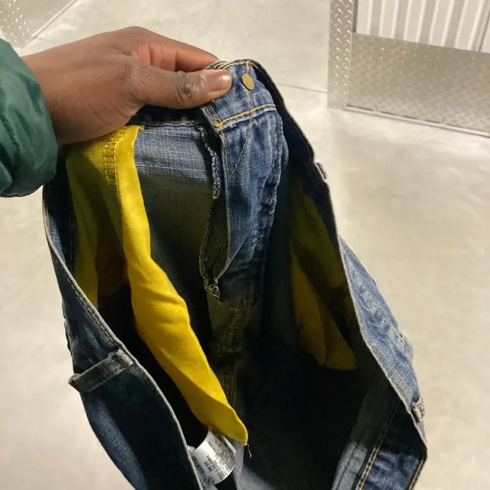Baggy Y2K distressed nautica Jeans 36x30